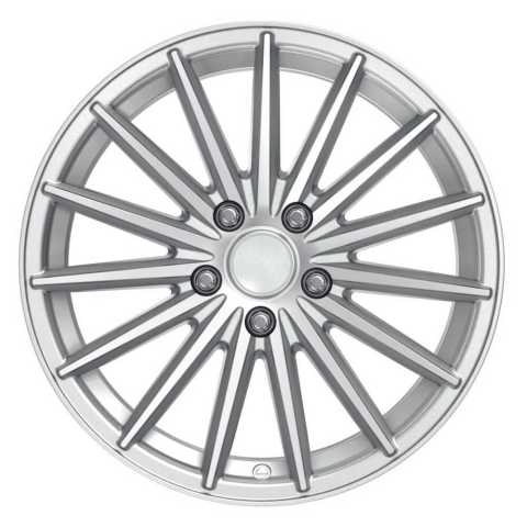 Emr 8.0X18 5X114.3 ET35 73.1 Silver Diamond Jant