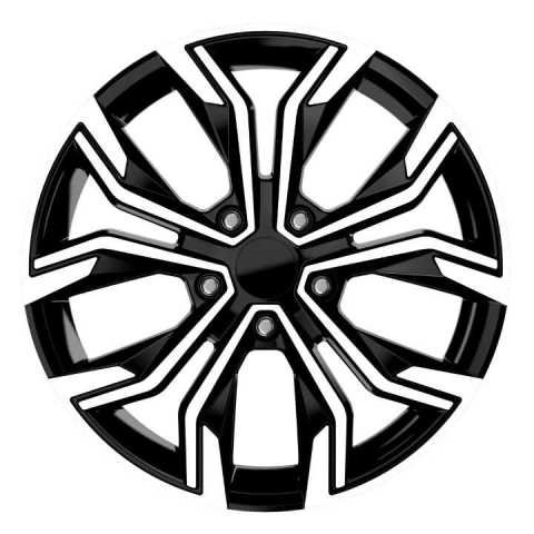 Emr 7.5X17 5X114 ET40 66.1 Black Diamond Jant