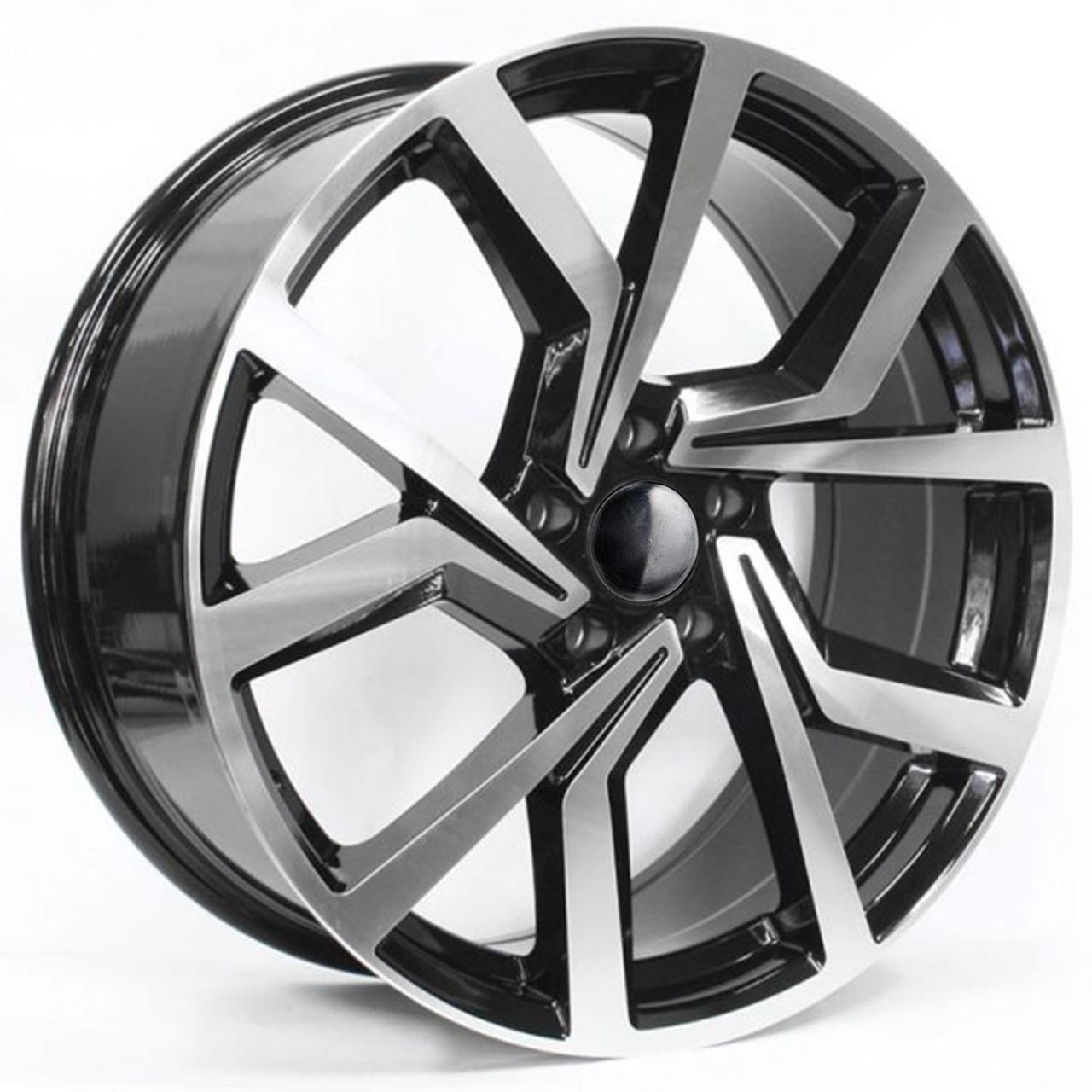 EMR 7.0X16 5X112 ET40 66.6 Black Diamond Jant