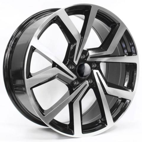 EMR 7.0X16 5X112 ET40 66.6 Black Diamond Jant