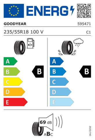 Goodyear 235/55R18 100V Eagle Sport2 Suv Yaz Lastiği (2026)