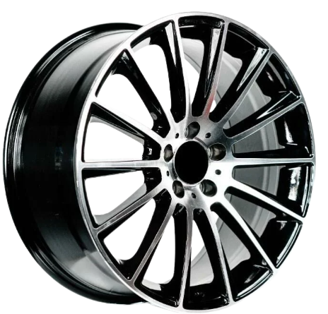9.0X19  5X112 ET48 66.6 Black Diamond Jant