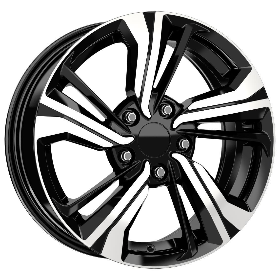 ARCEO 7.0X16 5X114 ET45 64.1 Black Diamond Jant
