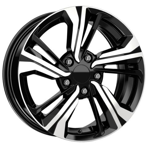 ARCEO 7.0X16 5X114 ET45 64.1 Black Diamond Jant