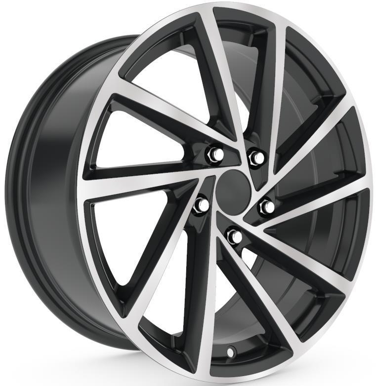 EMR 7.0X16 5X112 ET40 66.6 Black Diamond JANT