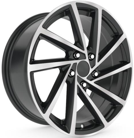 EMR 7.0X16 5X112 ET40 66.6 Black Diamond JANT