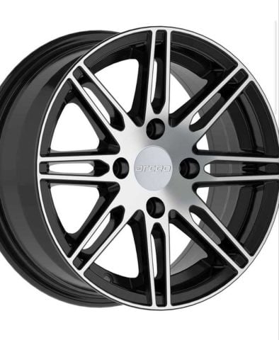 6.0X14  4X108 ET25 65.1 Crystal Silver Jant