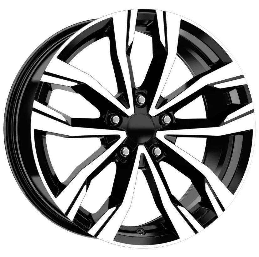7.5X17  5X114.3 ET40 66.1 Black Diamond Jant