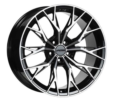 7.5X17  5X110 ET35 65.1 Black Diamond ROMA Jant