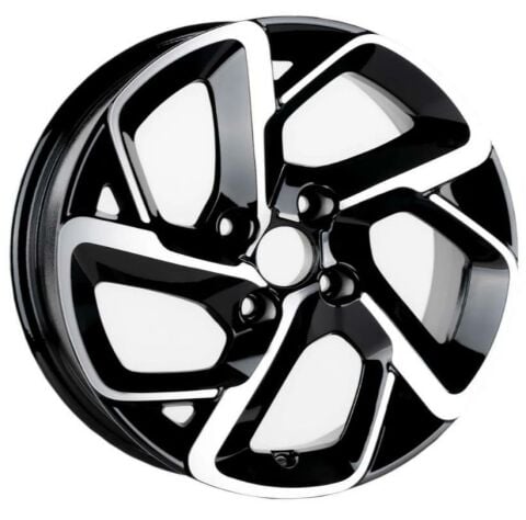 6.5X16  4X108 ET25 65.1 Black Diamond Jant