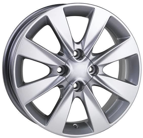 6.0X15  4X100 ET35 54.1 Silver Jant