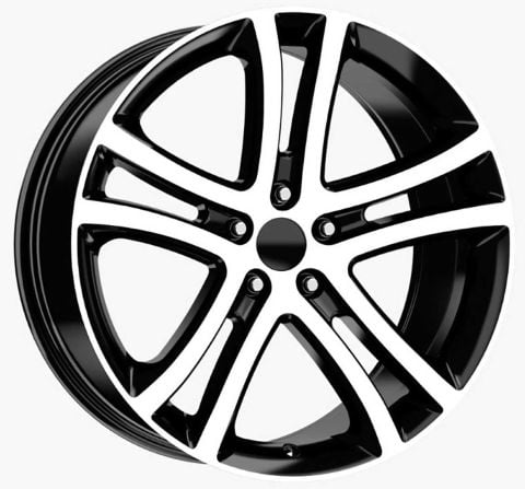 7.5X17  5X112 ET35 73.1 Black Diamond Jant