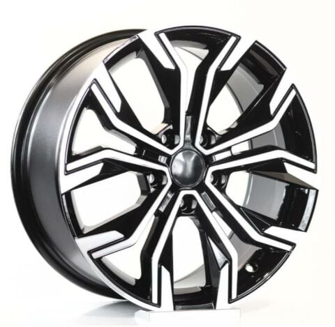 7.5X17  5X114 ET40 67.1 Black Diamond Jant