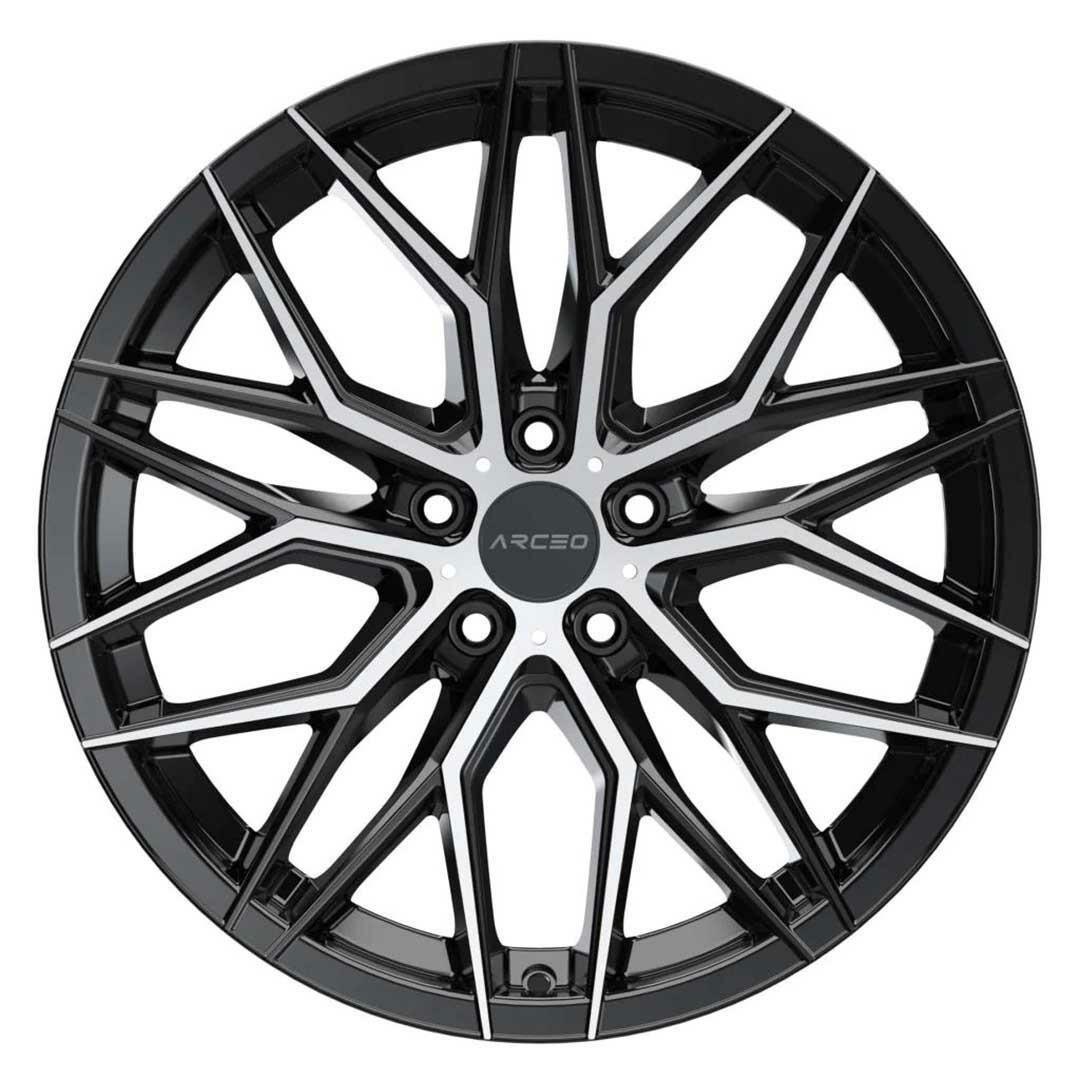 9.5X19  5X112  ET40 73.1 Black Diamond VALENCIA Jant