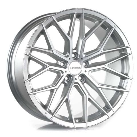 7.5X17  5X100 ET35 73.1 Silver Diamond VALENCIA Jant