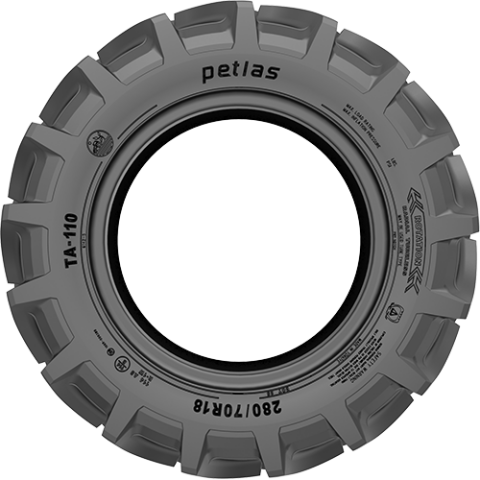Petlas 320/85R20 (12.4R20) 119A8/116B TA110 TL Traktör Arka Lastiği (2023)