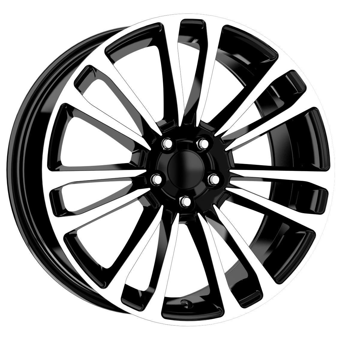 7.0X16 5X98 ET39 58.1 Black Diamond
