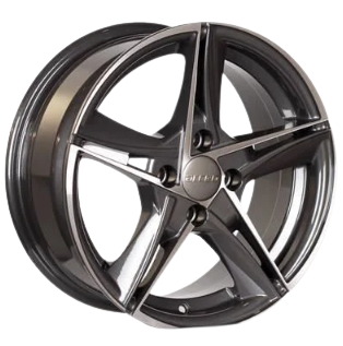 6.5X15 4X108 ET25 65.1 Gun Metal Diamond