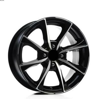 6.5X15 4X100 ET35 67.2 Black Diamond