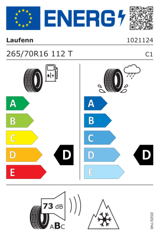 Laufenn 265/70R16 112T  X Fit AT LC01  M+S 4x4-Suv Yaz Lastiği (2024)