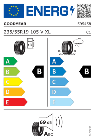 Goodyear 235/55R19 105V  XL  Eagle Sport2 Suv Yaz Lastiği (2024)