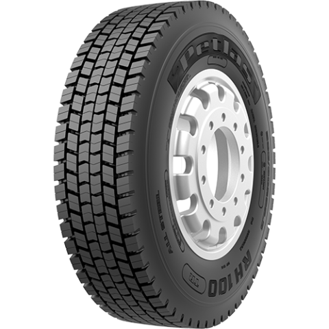 Petlas 12R22.5 TL 152/148M (KAR) RH100 Asfalt Çeker Tip Lastiği (2023)